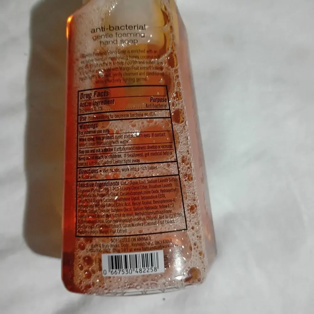 Bath & Body Works Papaya Melon Scoop Anti-Bacterial Gentle Foaming Hand Soap NEW